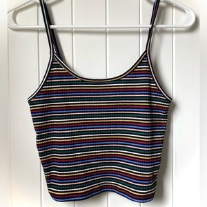 American Eagle tank — striped
